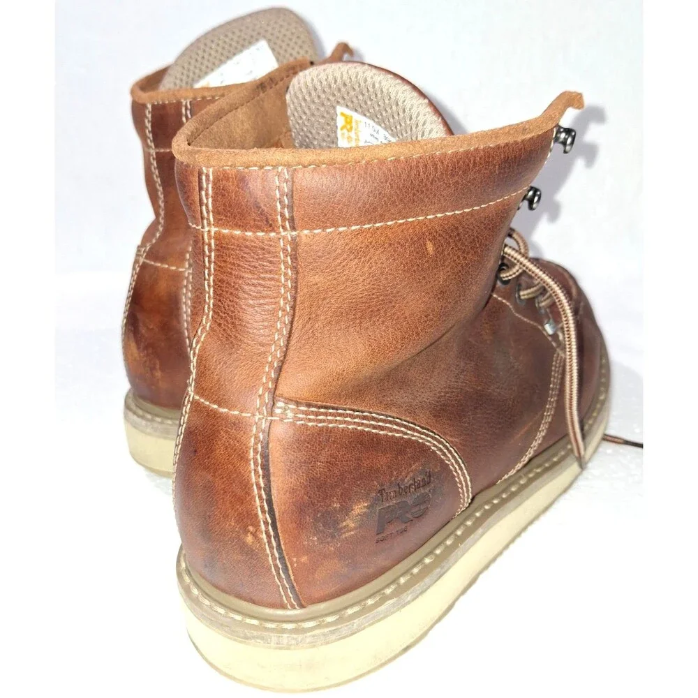 Timberland PRO Mens Barstow Wedge 6 Moc Soft Toe Work Boots 89647 Work Casual